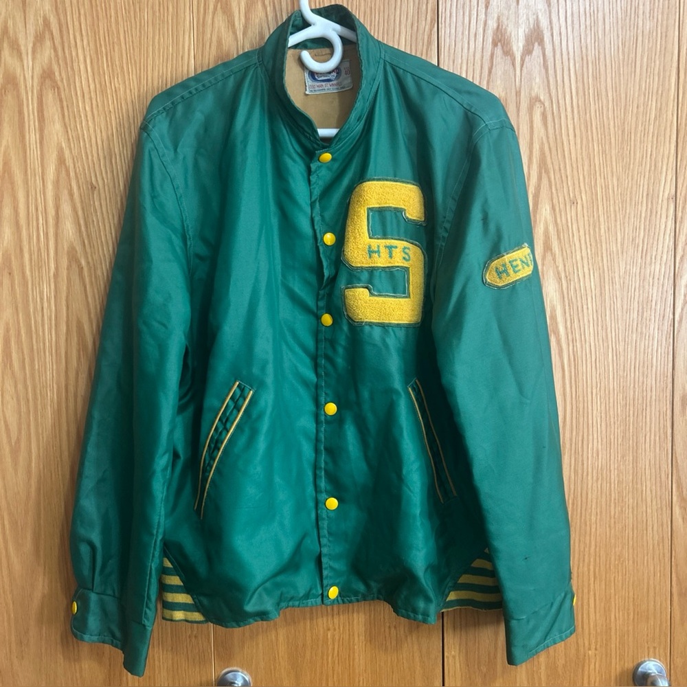 Vintage 1960s high school varsity jacket